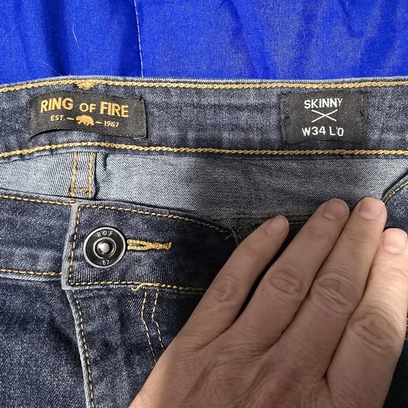 Men's ring of fire 34x30 - Picture 2 of 2